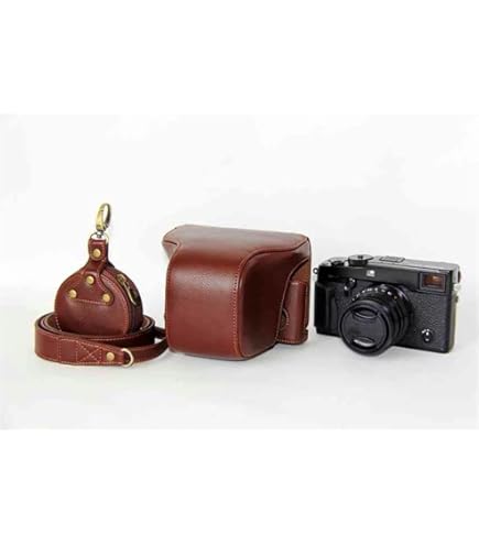 Nikon FM3A + 50mmF1.8 + 35mmF2 + 本革ケース Amazon.com : FM3A Case, BolinUS Handmade Genuine Real Leather Half